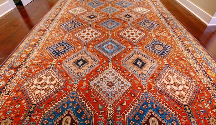 antique clean rug