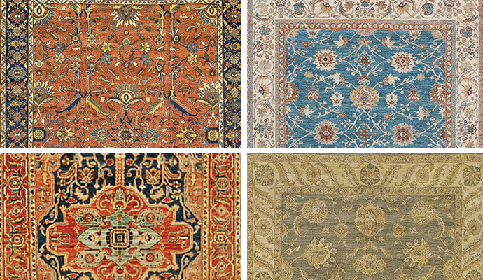 wool & silk rugs in Latham