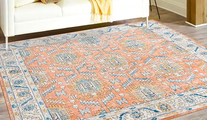 Transitional rug