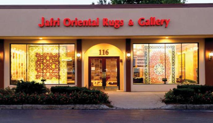 Exterior of Jafri Oriental Rugs & Gallery