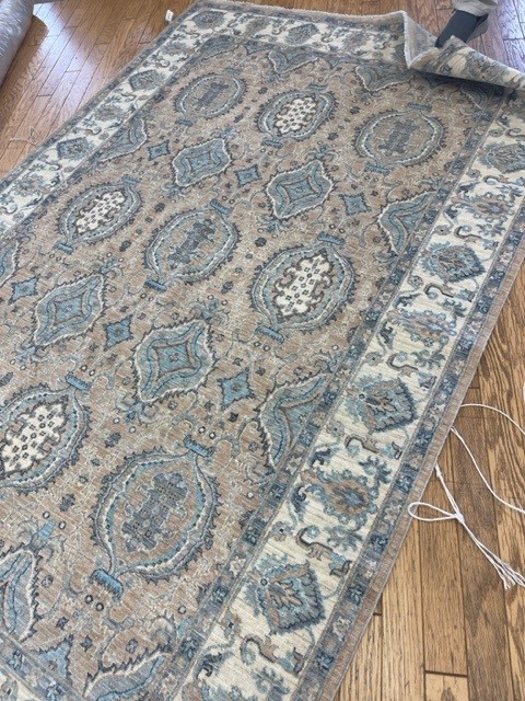 6'x9' rug in lavender