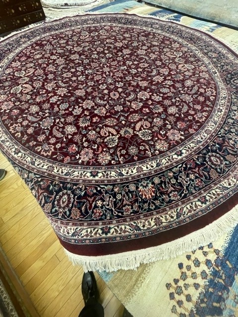 9' round rug
