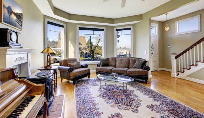 A lovely living room interior design