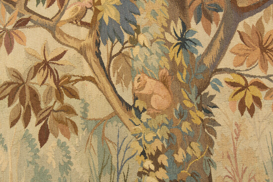 Antique French Tapestry Panel Circa 1890 05