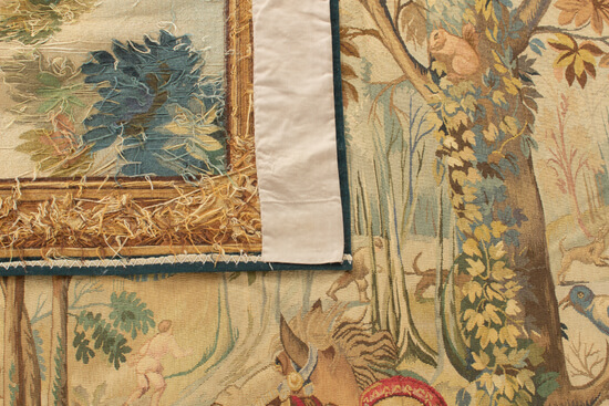 Antique French Tapestry Panel Circa 1890 07