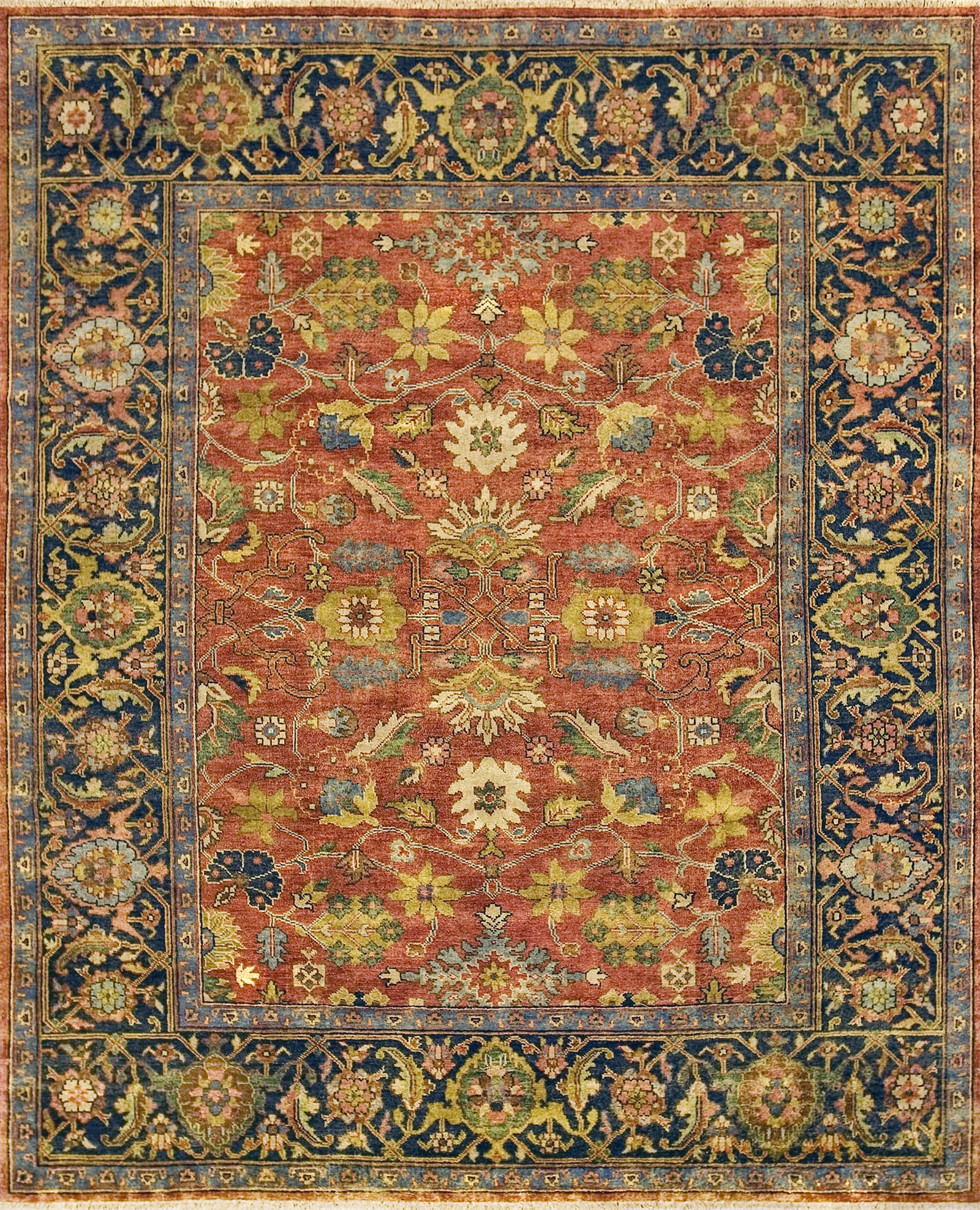 Antique Mahal Mahal-28 Prg Red