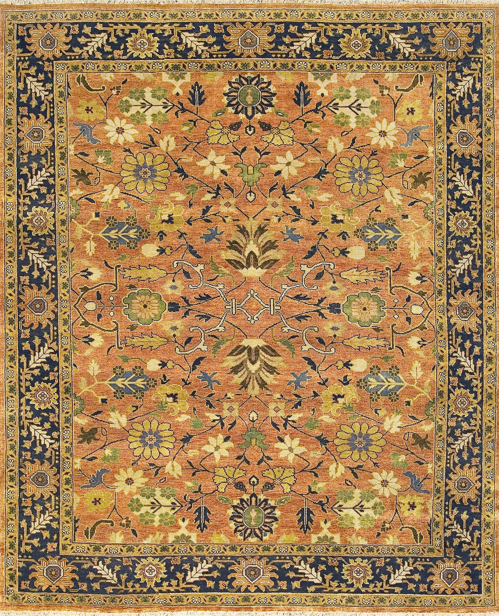 Antique Mahal Mahal-6 Prg Red
