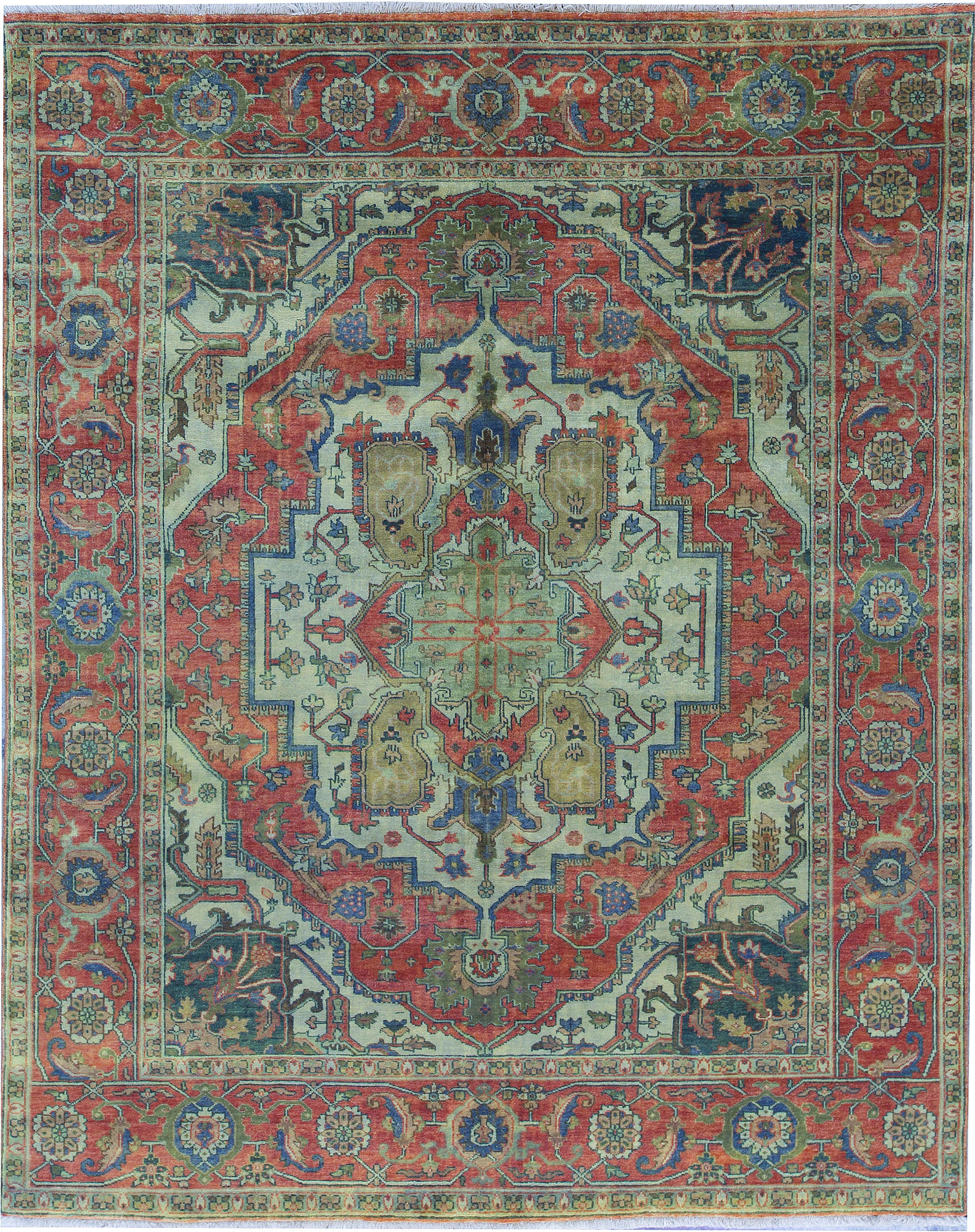 Antique Serap Sj1se Red / Red