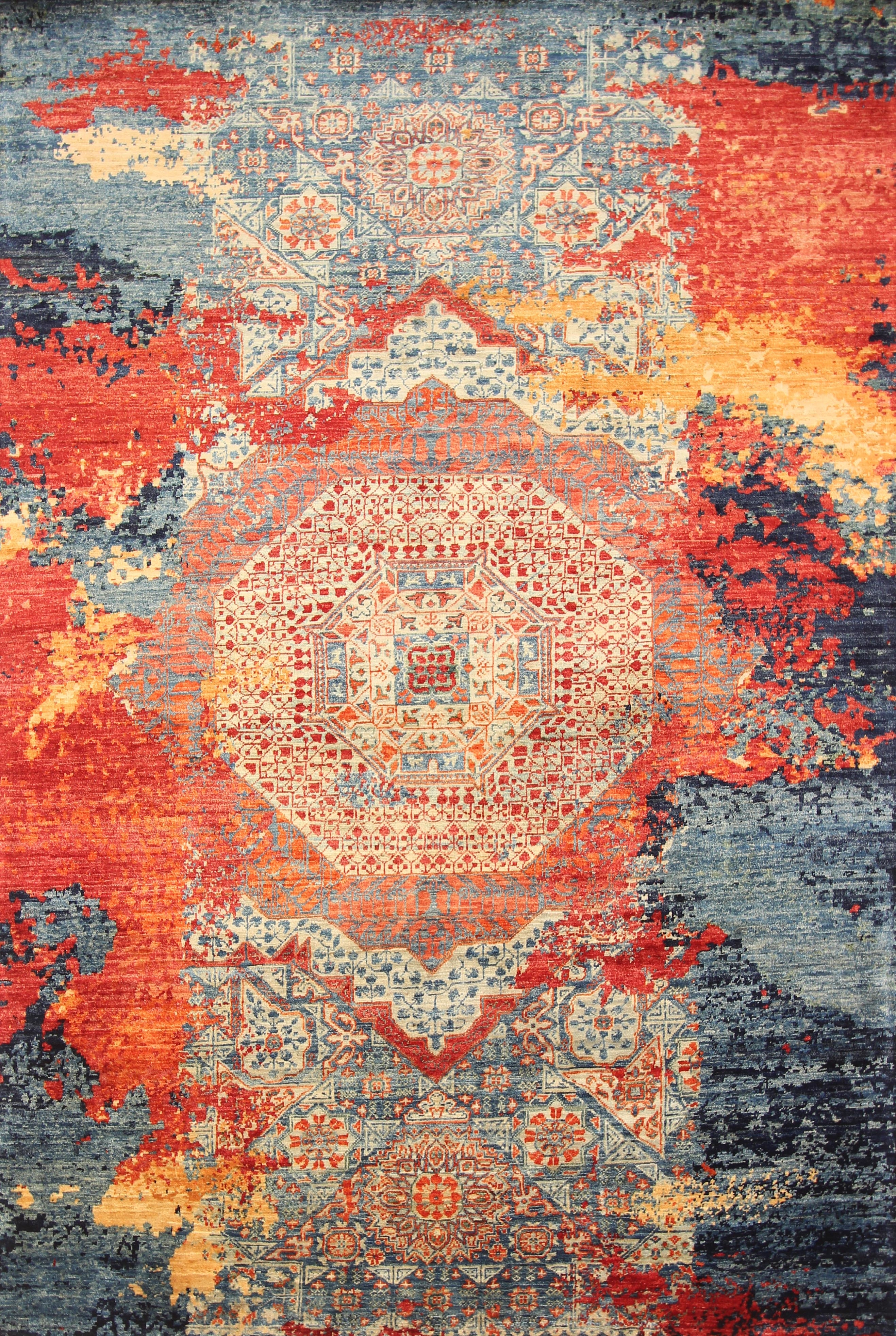 Aryana Mamluk Blue Multi