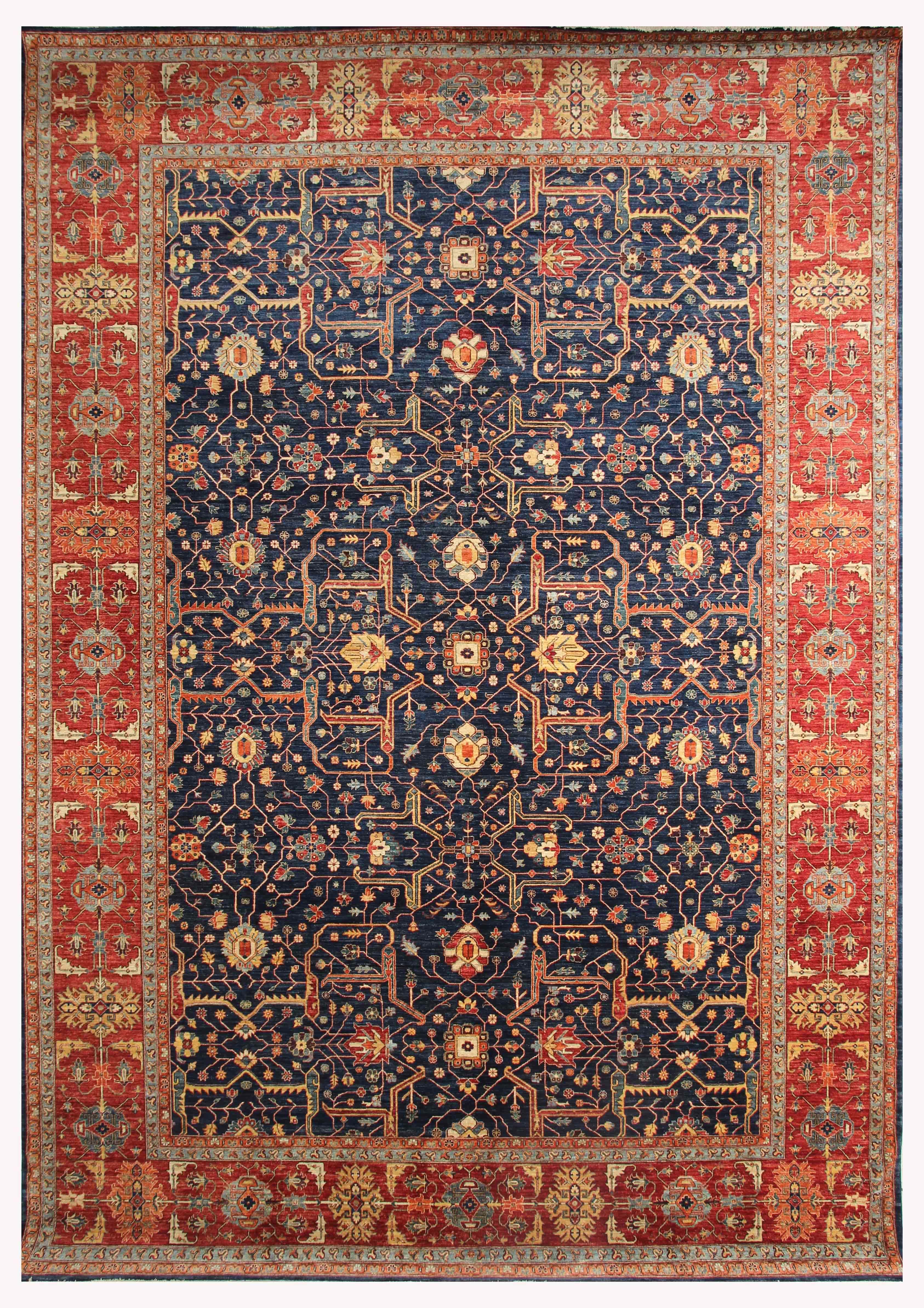 ARYANA TABRIZ BLUE / RED