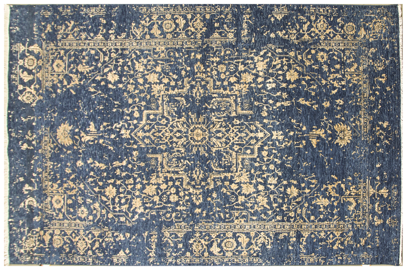 Brookhaven Serapi Dark Blue / Gold