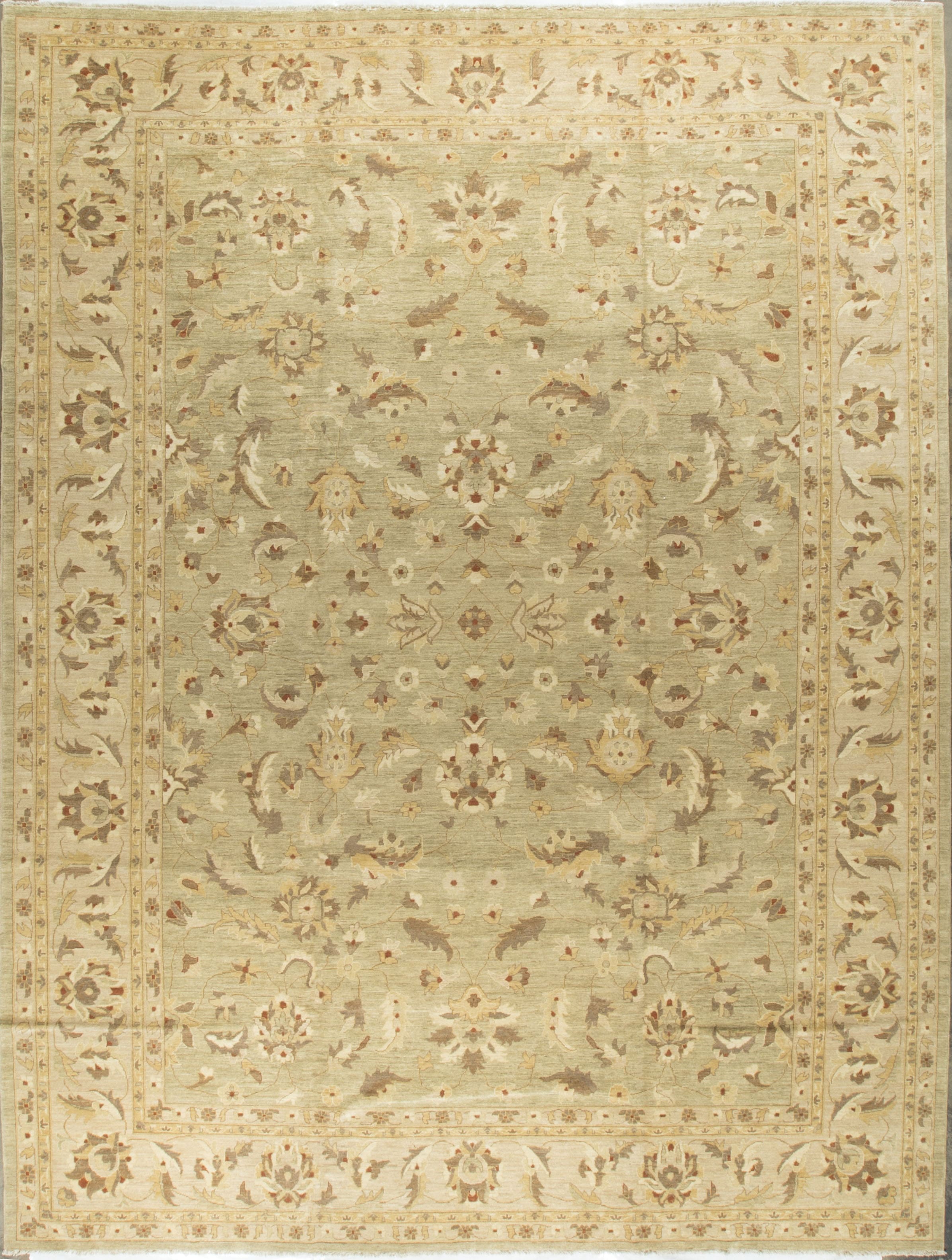 Sultanabad Green/Beige