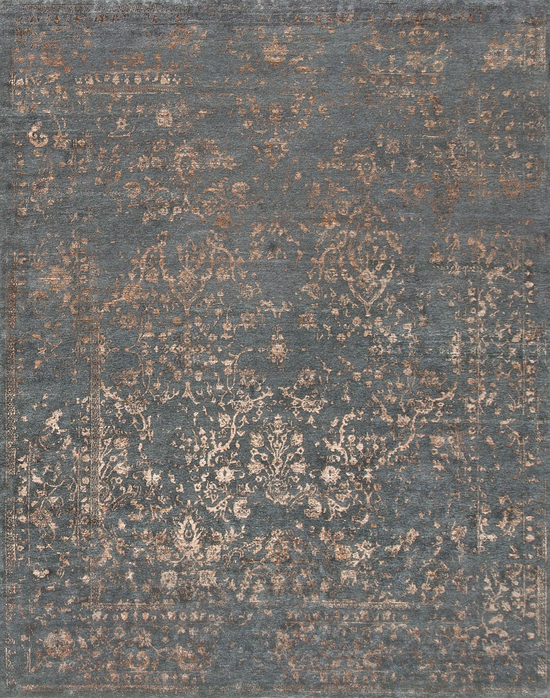 Neo Villa Damask Cr018 Dark Grey