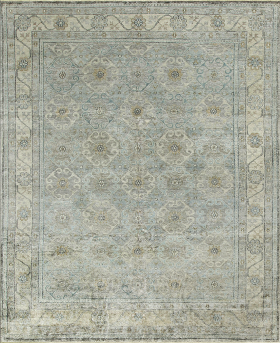 Neo Villa Damask Kh-0c Prg Light Blue