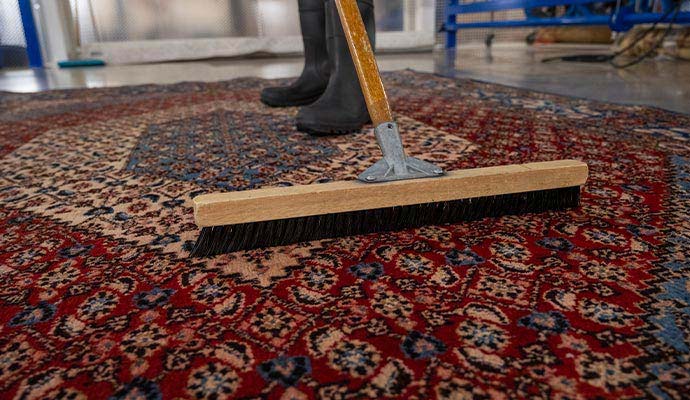 Professional oriental rug cleaning